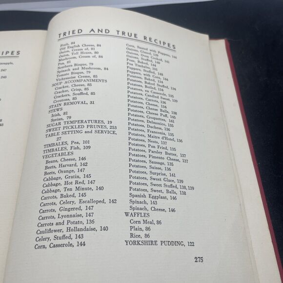 1941 Ruth Wakefield's Toll House Tried and True Recipes Vintage Cookbook - Picture 8 of 11